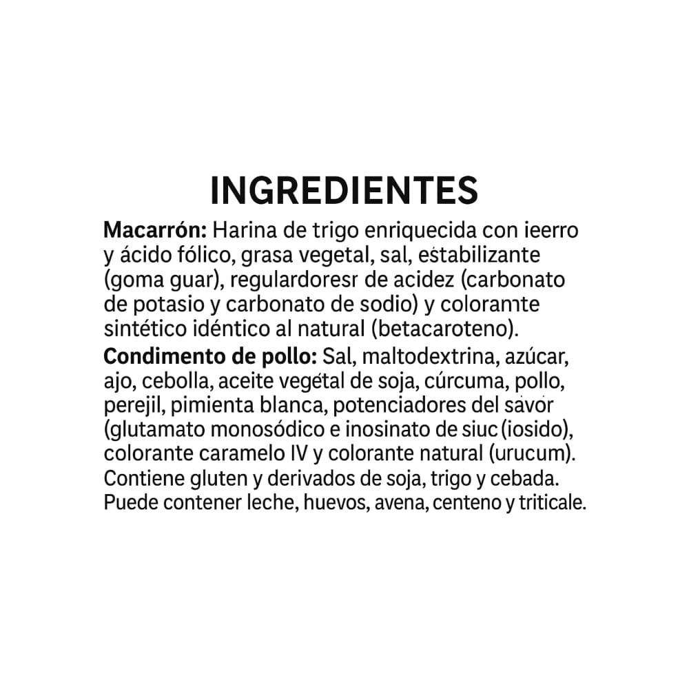 Fideos instantáneos sabor a pollo Renata (6 x 85 g / 3 oz) - Miniatura 3