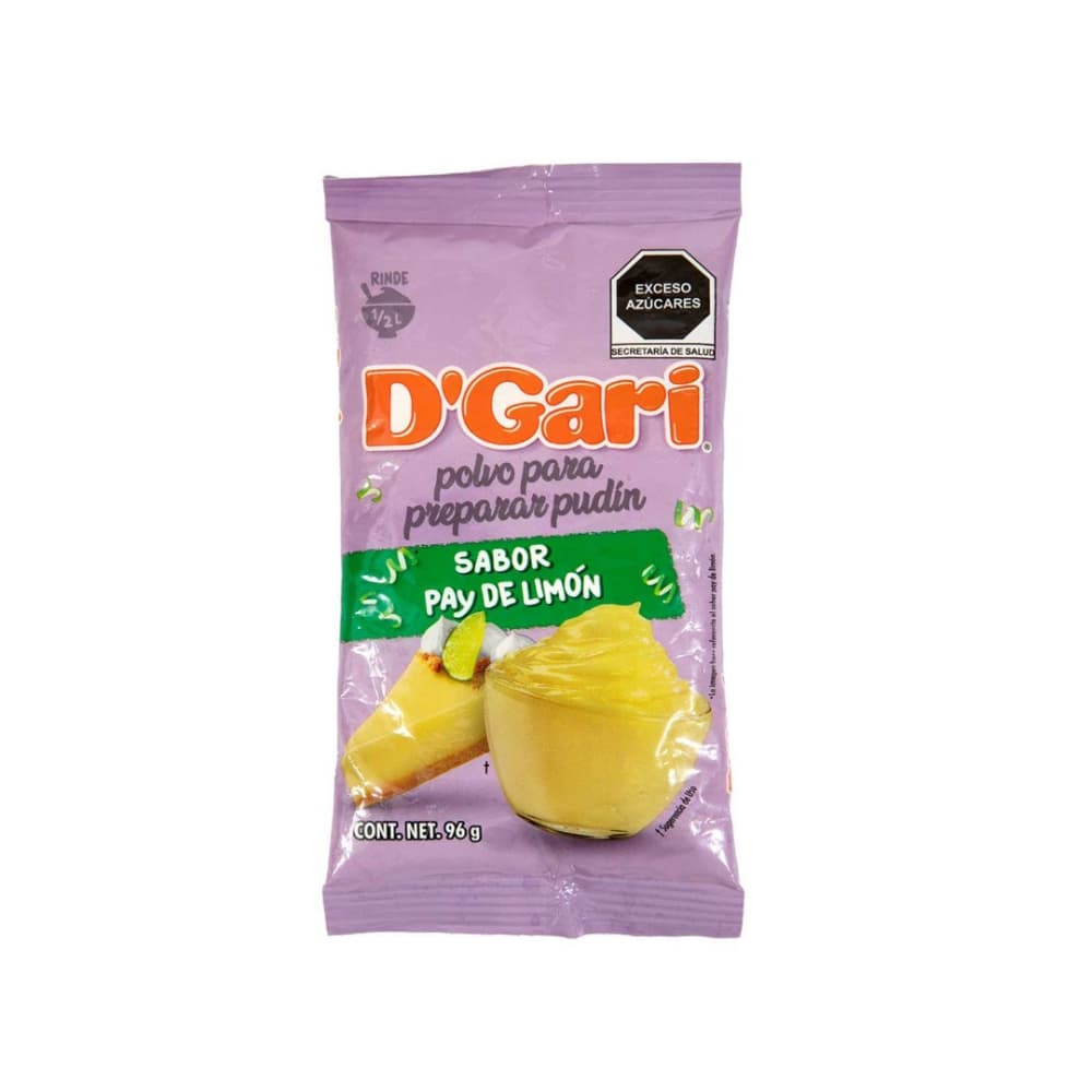 Polvo para preparar pudín sabor limón D'Gari (96 g / 3.39 oz) - Miniatura 2