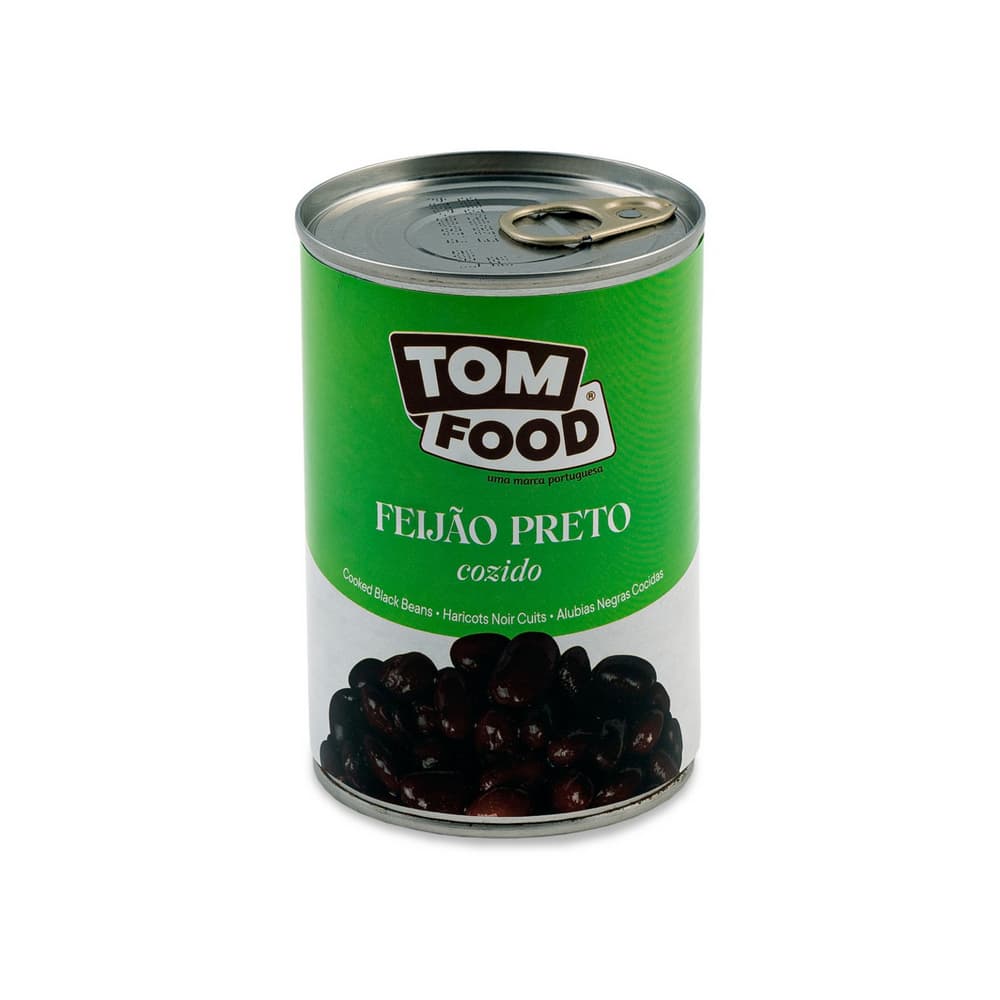 Frijoles negros cocidos Tom Food (3 x 425 g / 15 oz) - Miniatura 2