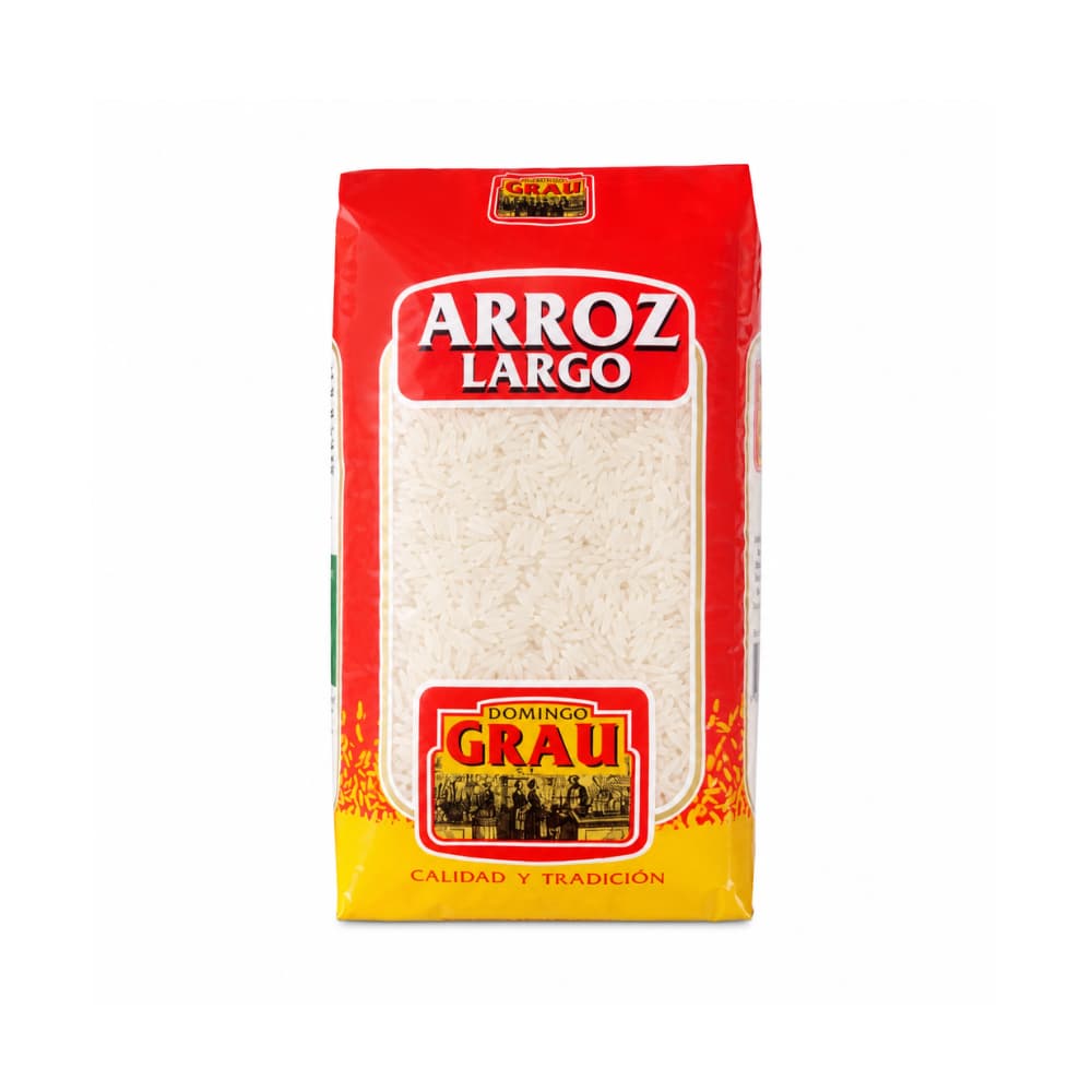 Arroz blanco de grano largo Domingo Grau (1 kg / 2.2 lb) - Miniatura 1