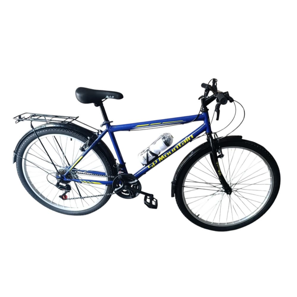Bicicleta color negra y azul BDONG/BOb PXSDC - Miniatura 3