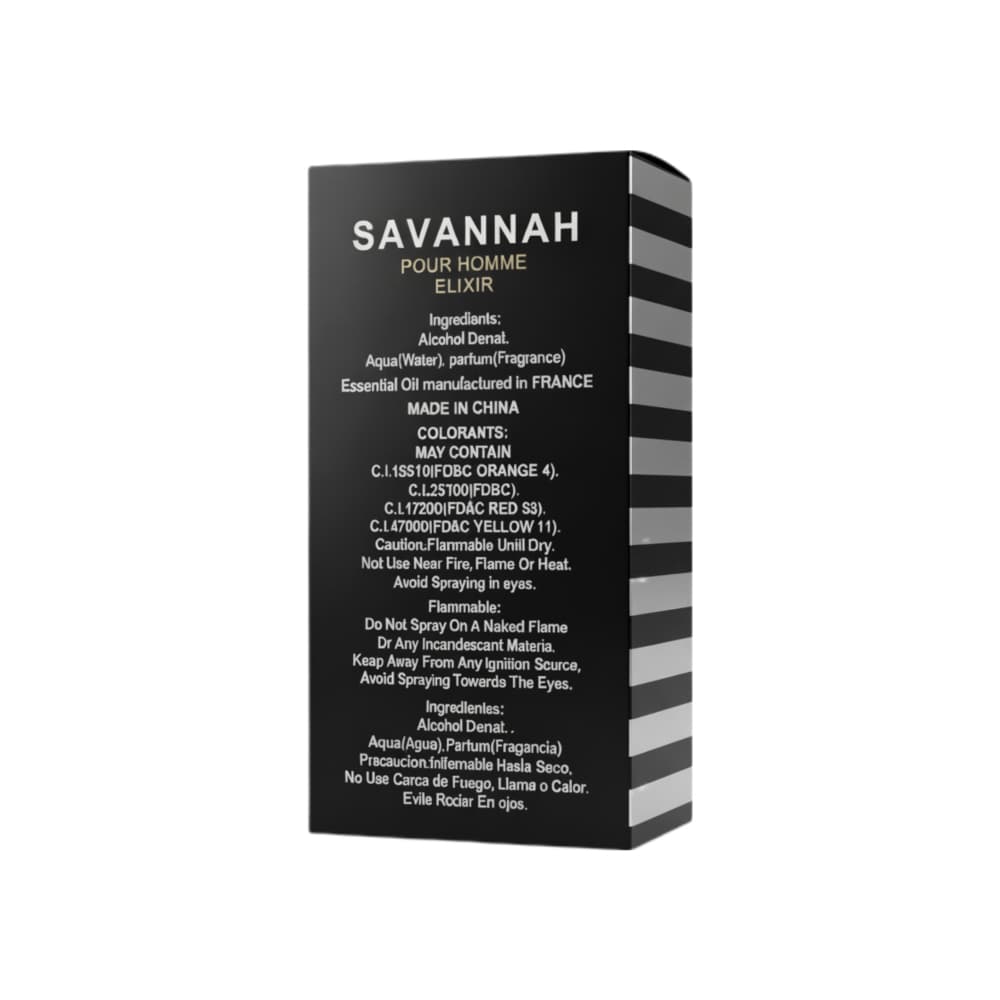 Perfume para hombre Savannah Secret Plus (100 ml) - Miniatura 2