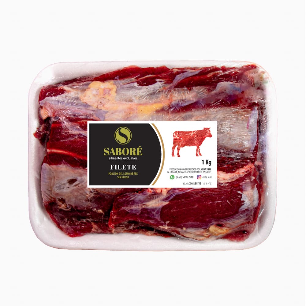 Filete de res Saboré (1 kg / 2.2 lb) - Imagen 1