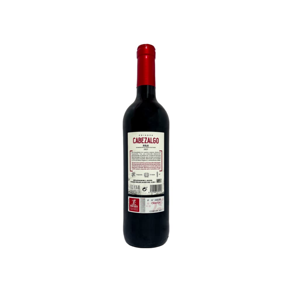 Vino tinto rioja crianza Cabezalgo (750 ml) - Miniatura 3