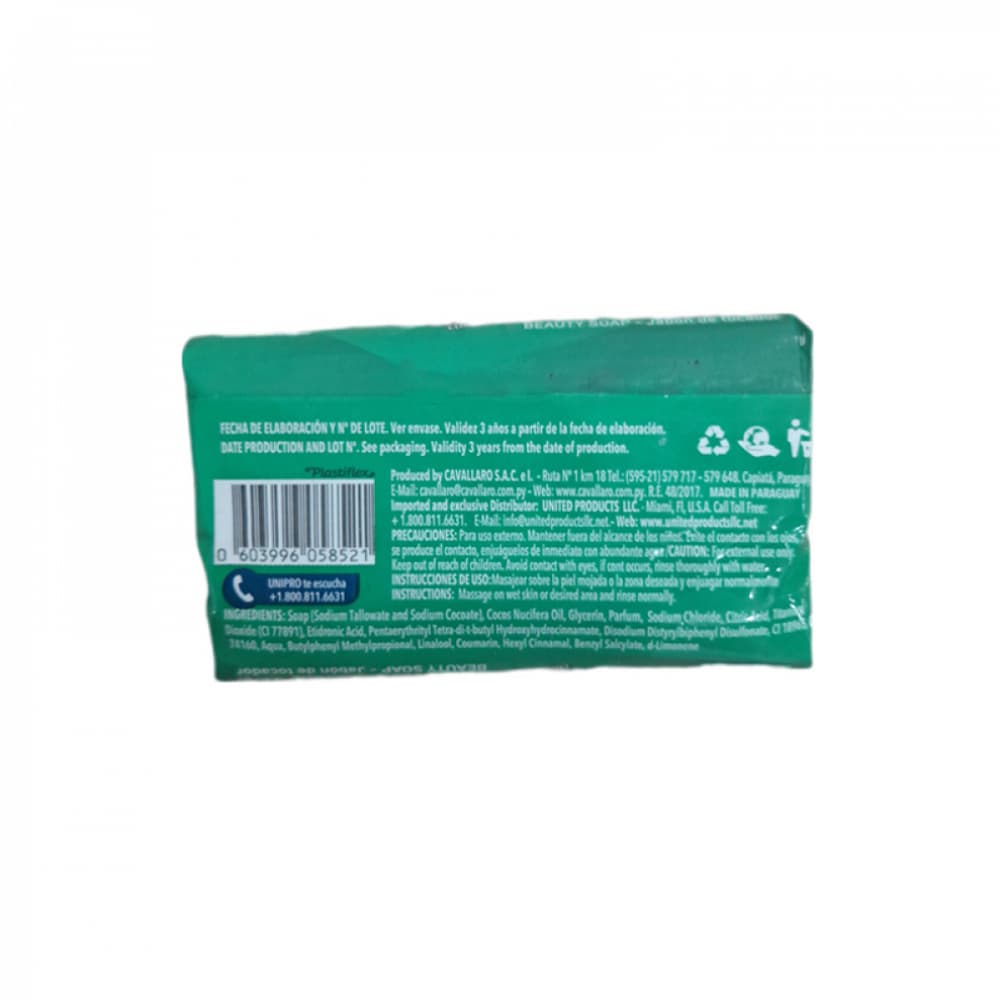 Jabón de tocador primavera fresca Safecare (125 g / 4.4 oz) - Miniatura 3