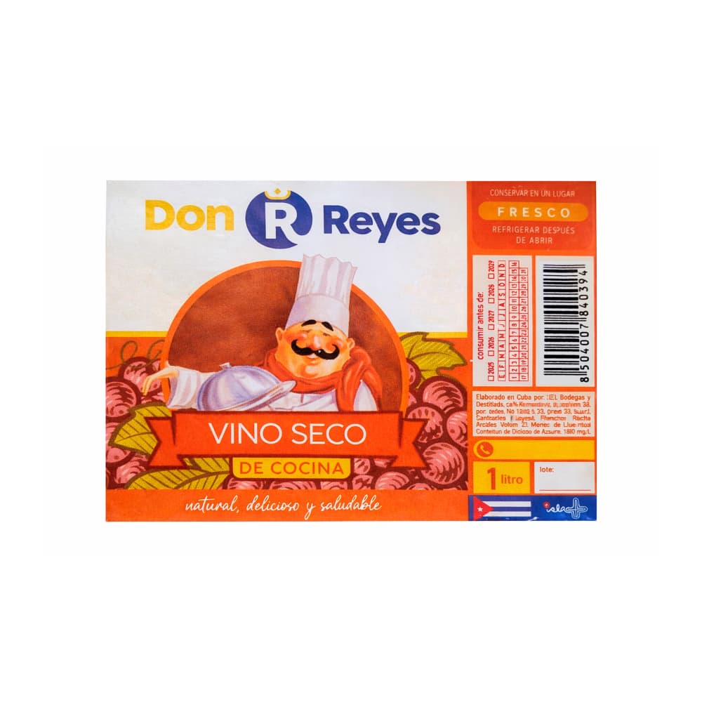 Vino seco de cocina Don Reyes (1 L) - Miniatura 3