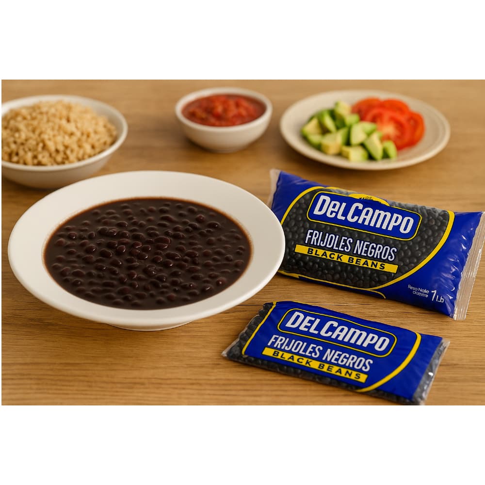 Frijoles negros Del Campo (454 g / 1 lb) - Miniatura 4