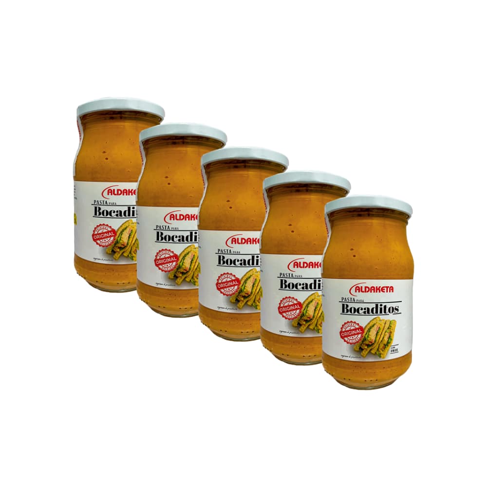 Pasta para bocaditos (5 x 465 ml) - Imagen 1