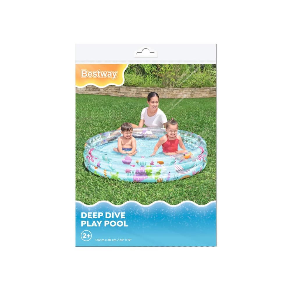 Piscina inflable infantil de 152 cm x 30 cm Deep Dive Bestway 51004 - Miniatura 3