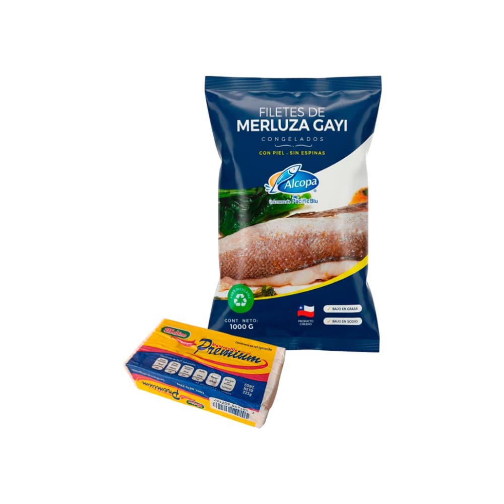 Filete de merluza + mantequilla - Imagen 1