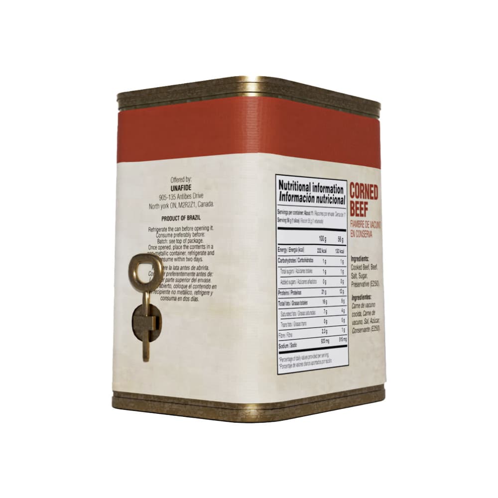 Carne de res en conserva - spam - Yeya ( 5 x 340 g / 12 oz) - Miniatura 3