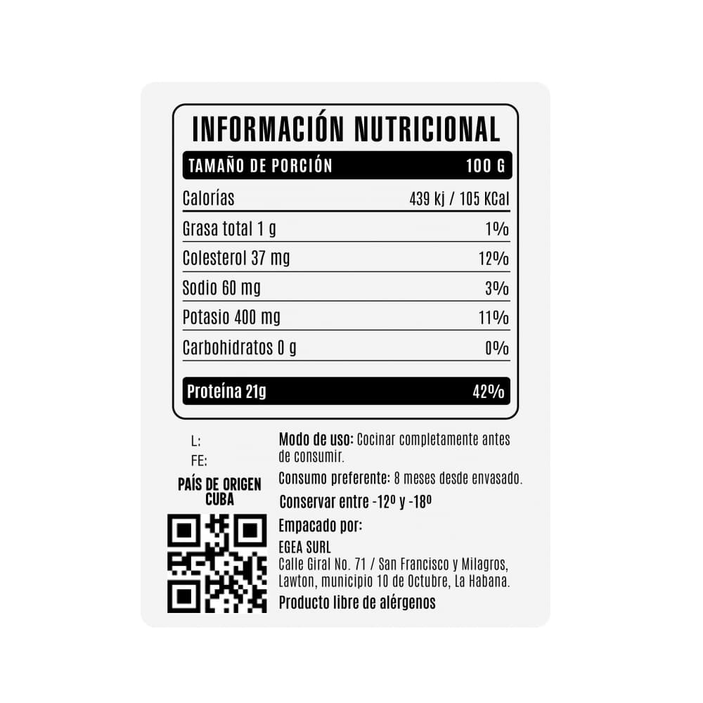 Pescado pargo entero Cosecha Real (4.5 kg / 9.92 lb) - Miniatura 3