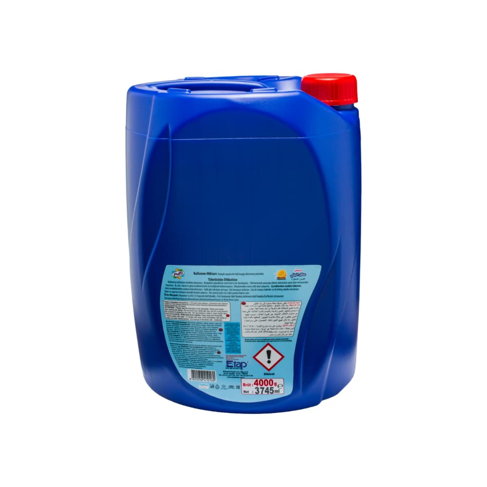 Lavavajillas líquido de limón Puffy (4 kg / 8.8 lb) - Miniatura 3