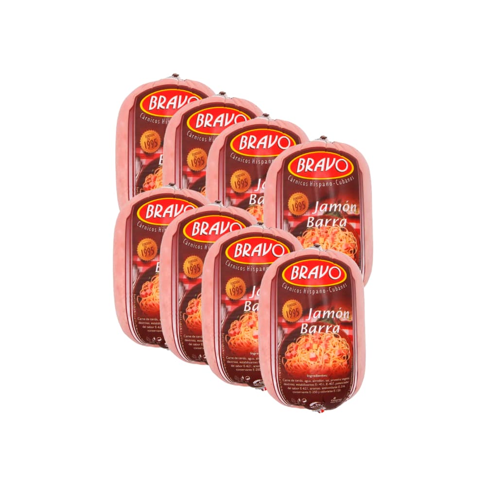 Jamón barra Bravo (8 x 2 kg / 4.4 lb) - Imagen 1