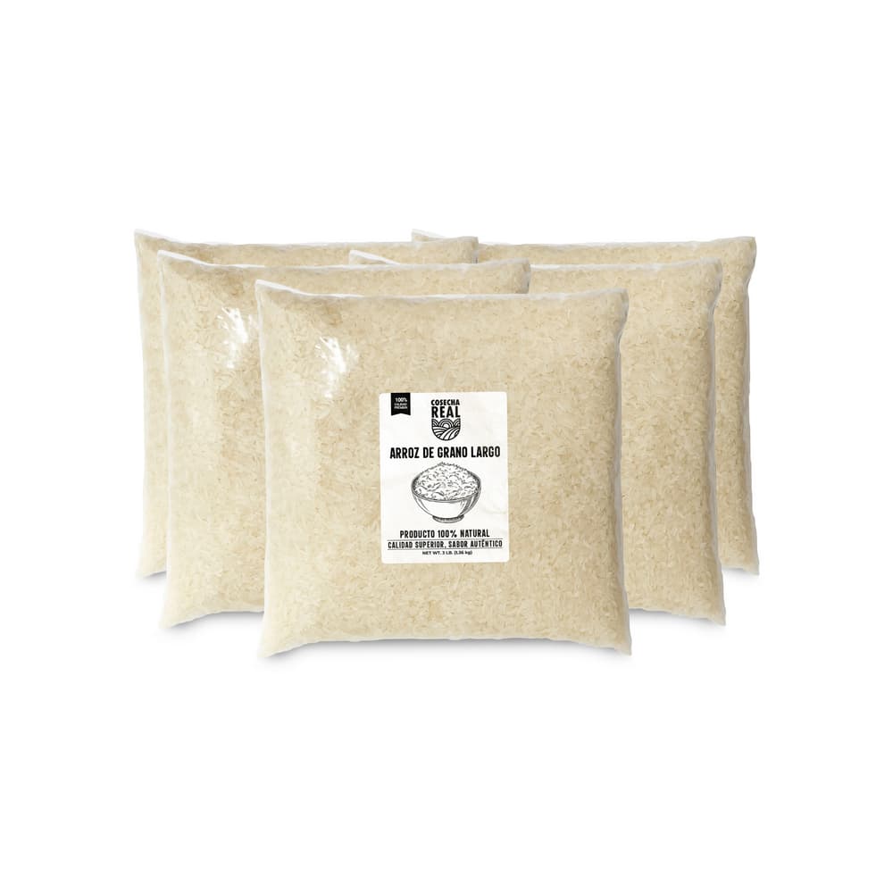 Arroz de grano largo Cosecha Real (5 x 1.36 kg / 3 lb) - Imagen 1