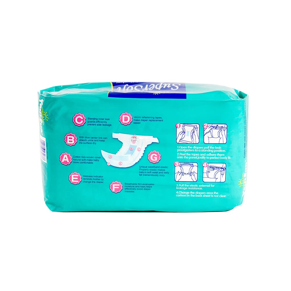 Pañales desechables para bebé de 3 - 6 kg talla S YourSun (30 U) - Miniatura 4