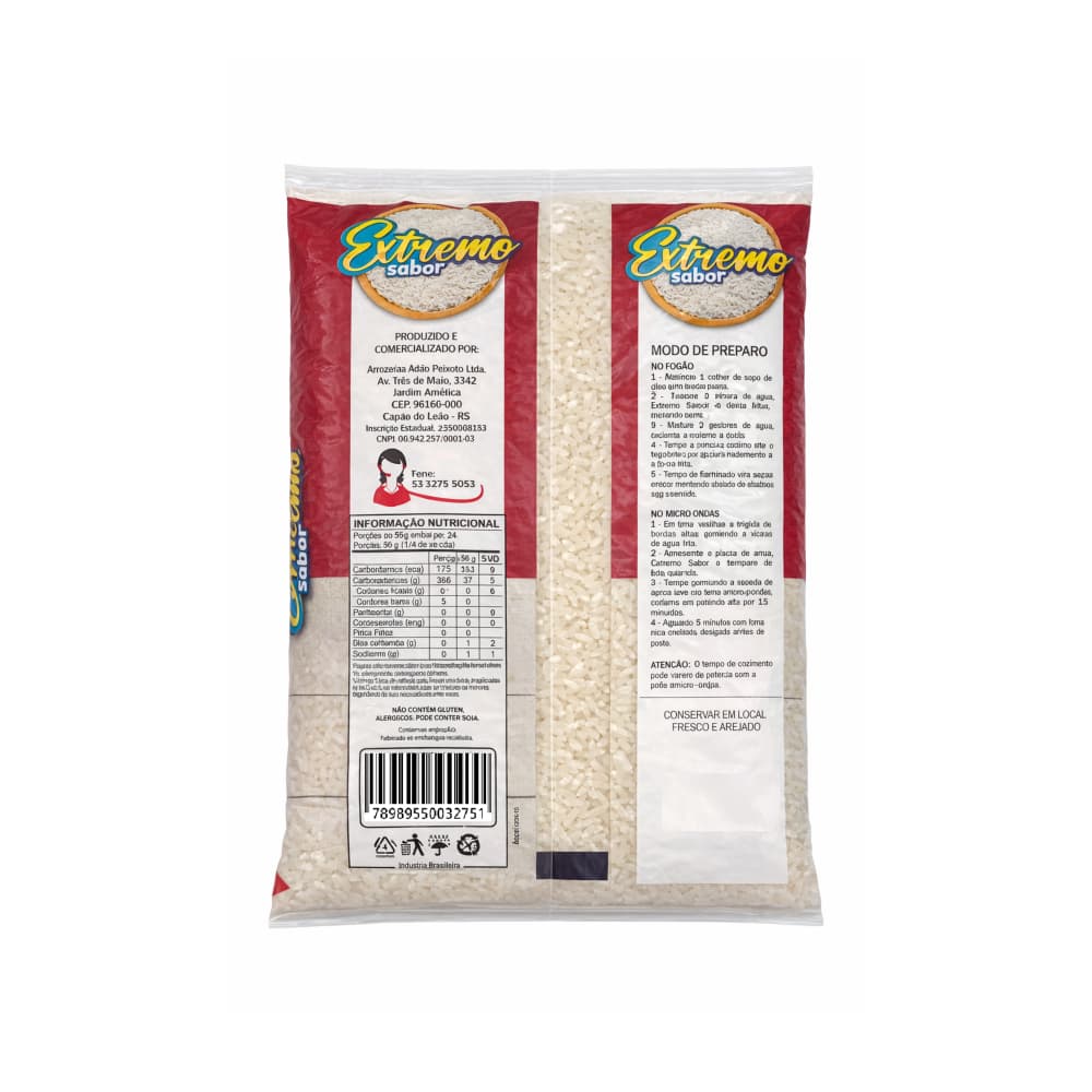 Arroz blanco tipo 1 Sabor Extremo (1 kg / 2.2 lb) - Miniatura 2
