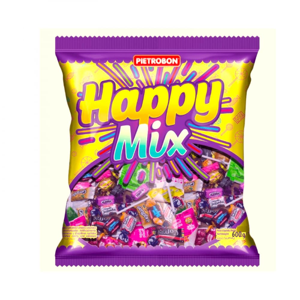 Caramelos Happy Mix (600 g / 21.16 oz) - Imagen 1
