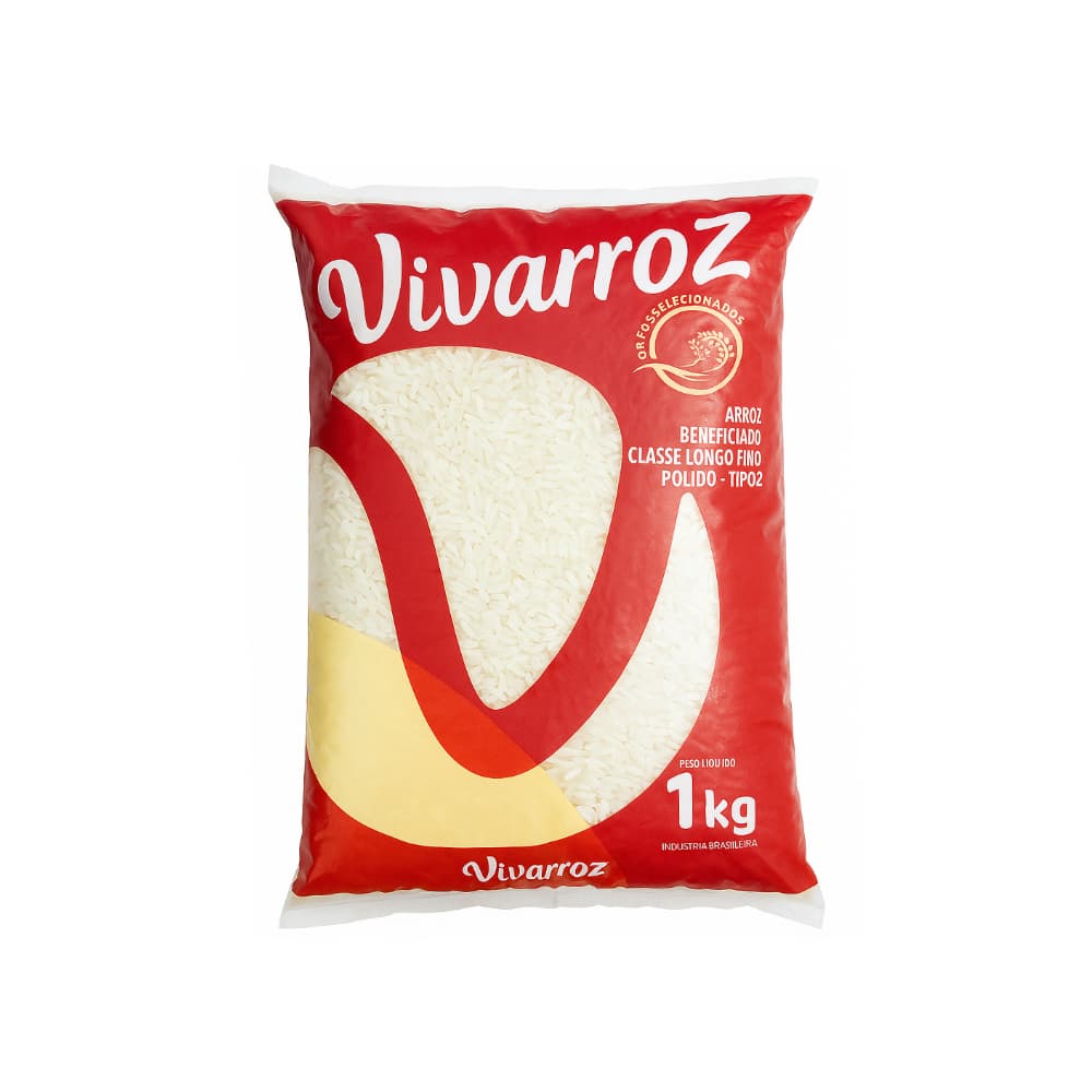 Arroz largo fino Vivarroz (1 kg / 2.2 lb) - Imagen 1