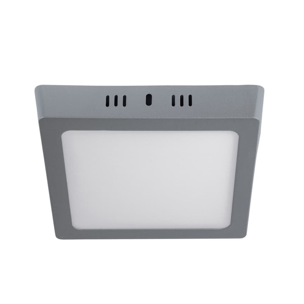 Luminario cuadrado gris LED 12 W Volteck PLA-219L - Miniatura 4