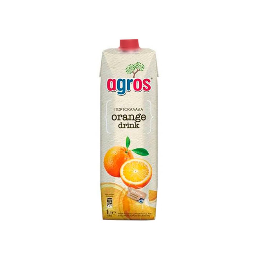 Jugo de naranja Agros (1 L) - Miniatura 4