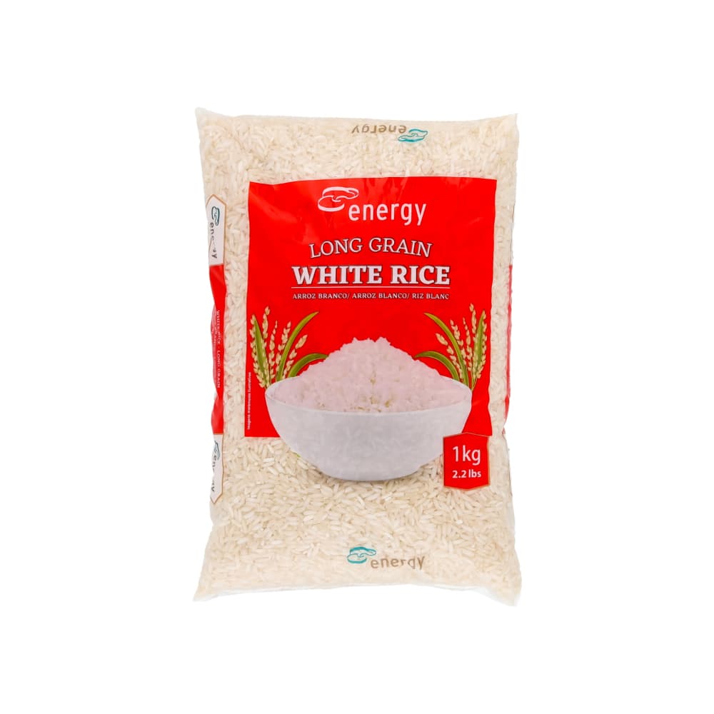 Arroz blanco de grano largo Energy (1 kg / 2.2 lb) - Miniatura 1