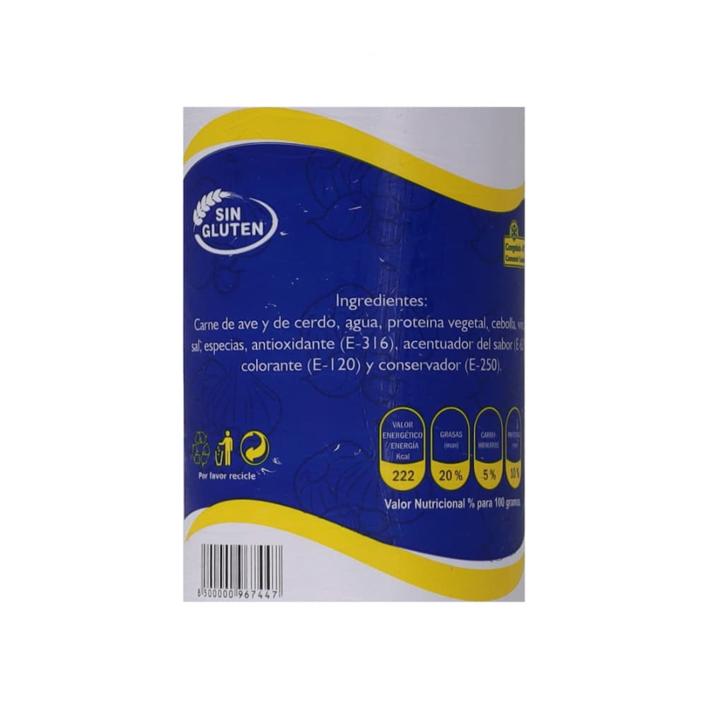 Masa de chorizo Bravo (8 x 400 g / 14.10 oz) - Miniatura 4