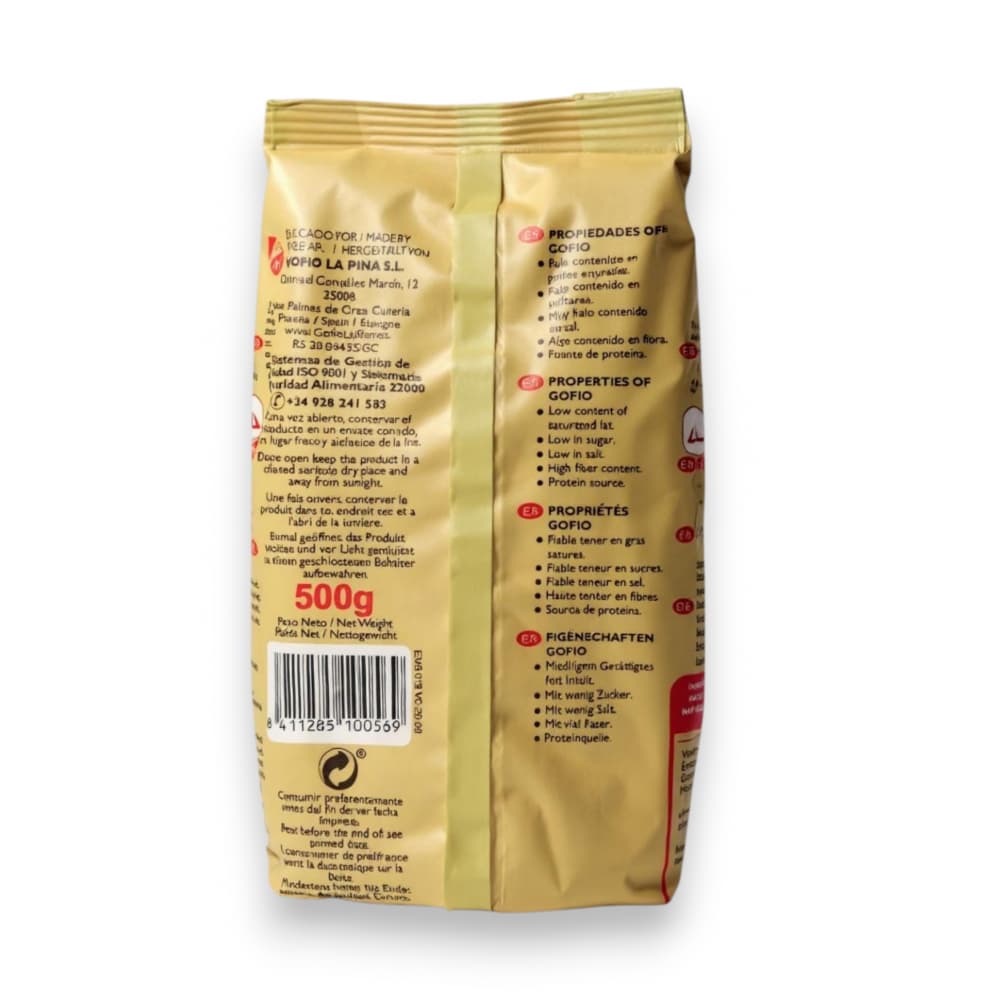 Gofio de trigo La Piña (500 g / 1.1 lb) - Miniatura 4