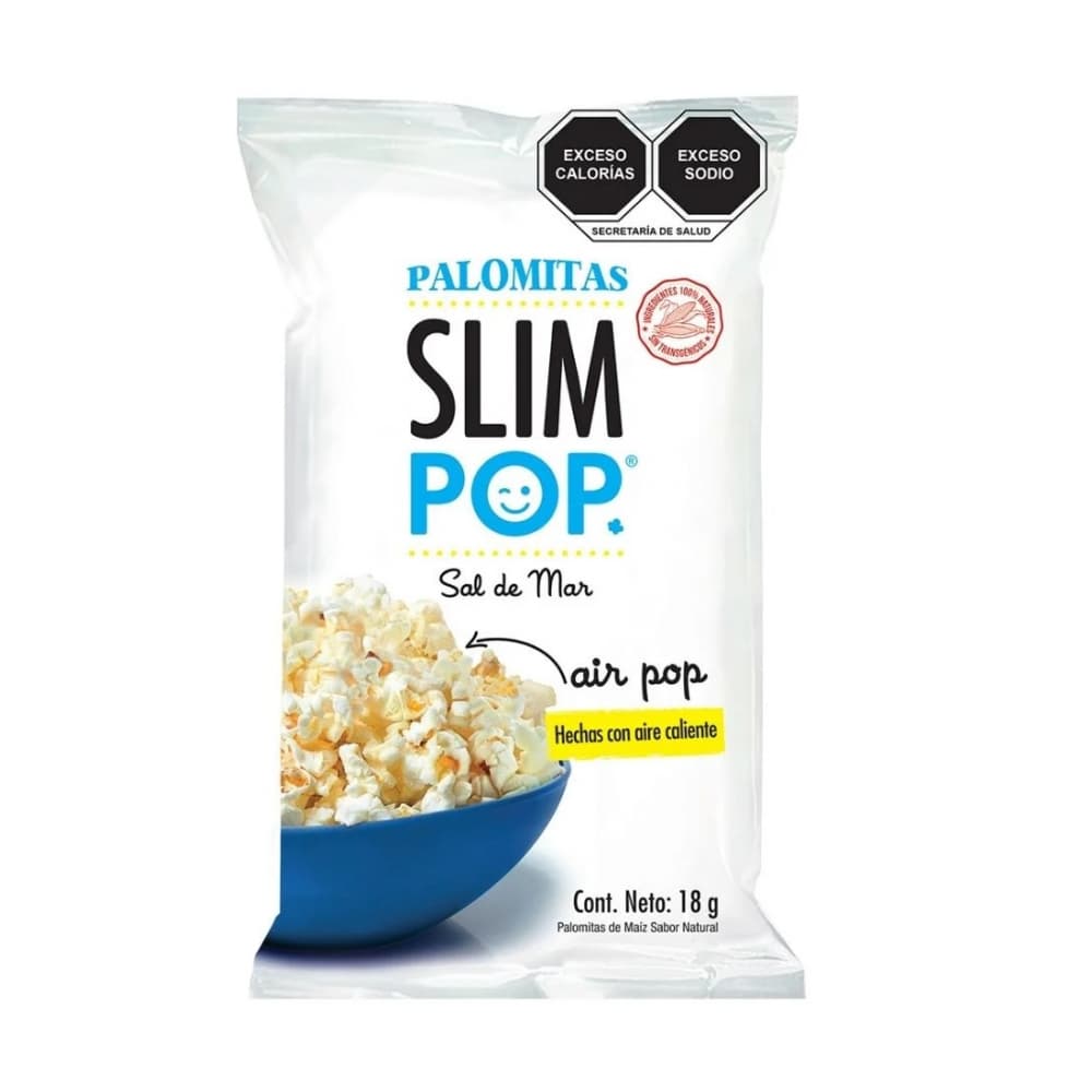Palomitas de maíz para microondas sabor natural Slim Pop (18 g) - Miniatura 4