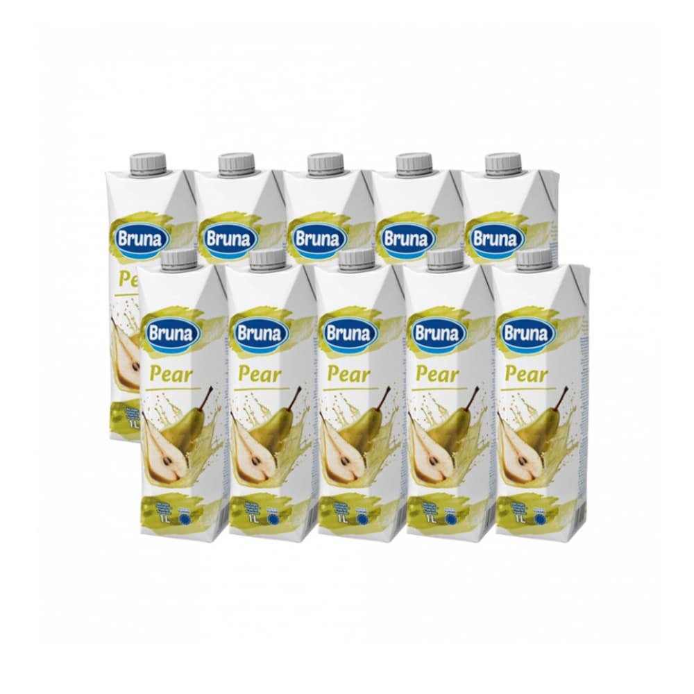 Jugo de pera Bruna (10 x 1 L) - Miniatura 1