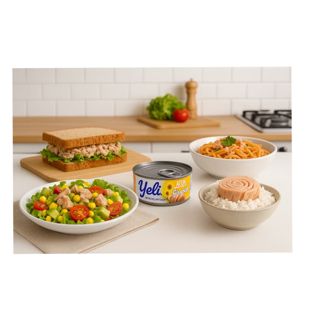 Atún lomitos con aceite de girasol Yeli (140 g / 4.94 oz) - Miniatura 2