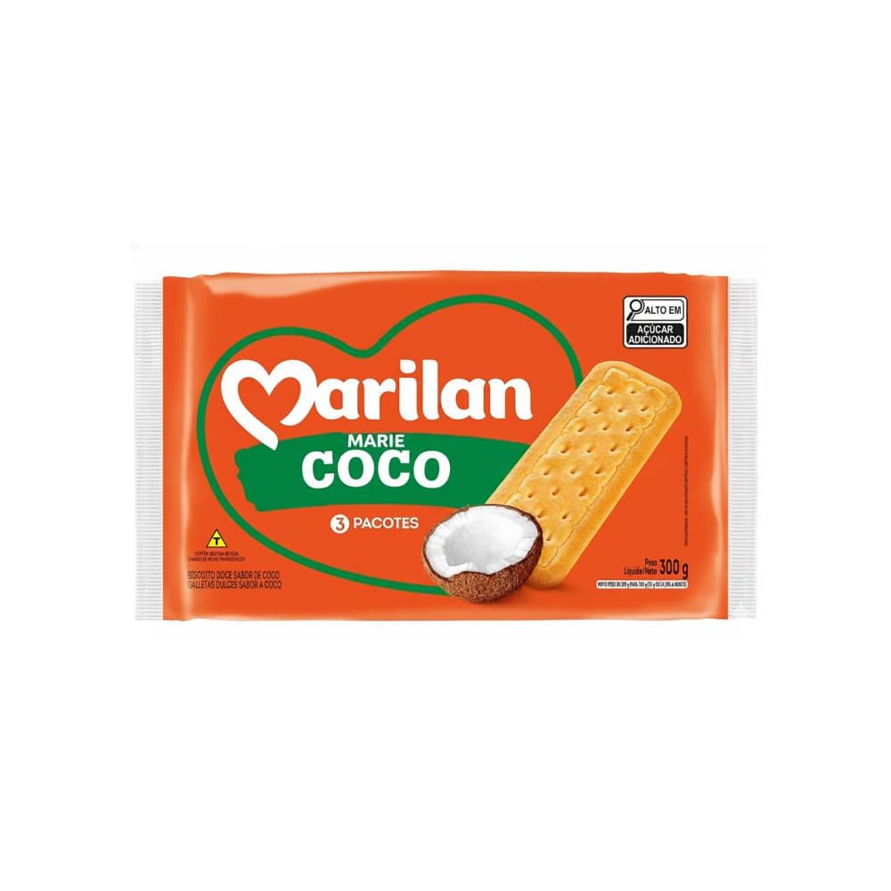 Galleta dulce sabor a coco María Marilan (300 g / 10.6 g) - Miniatura 1