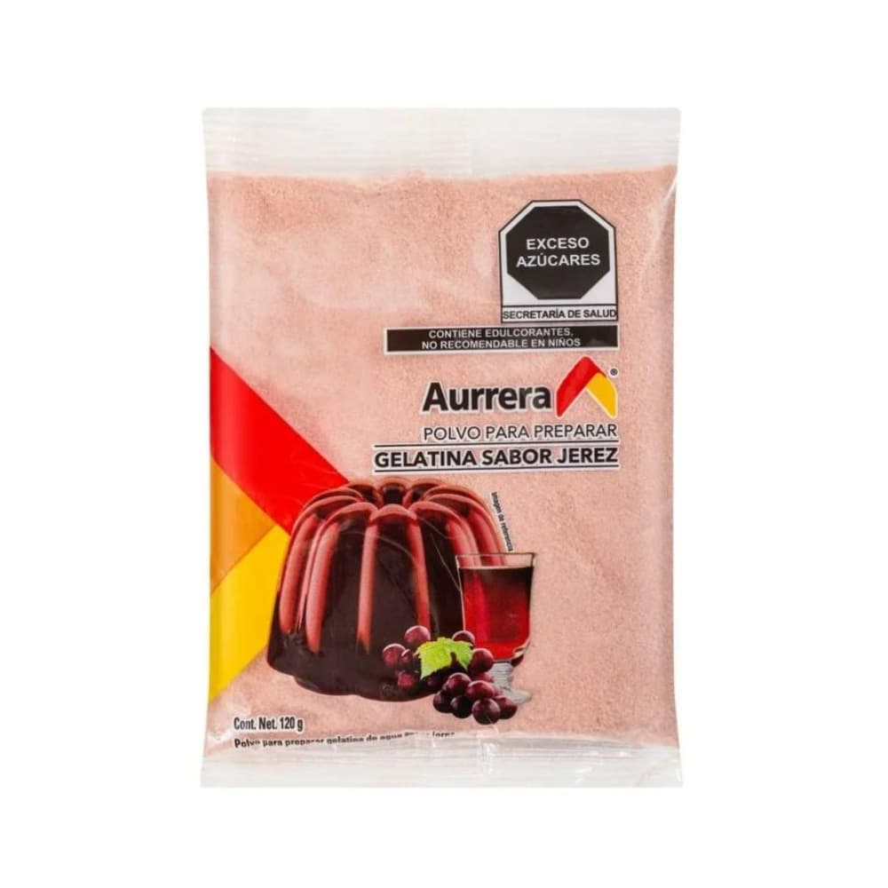 Gelatina sabor jerez Aurrera (120 g / 4.2 oz) - Miniatura 4