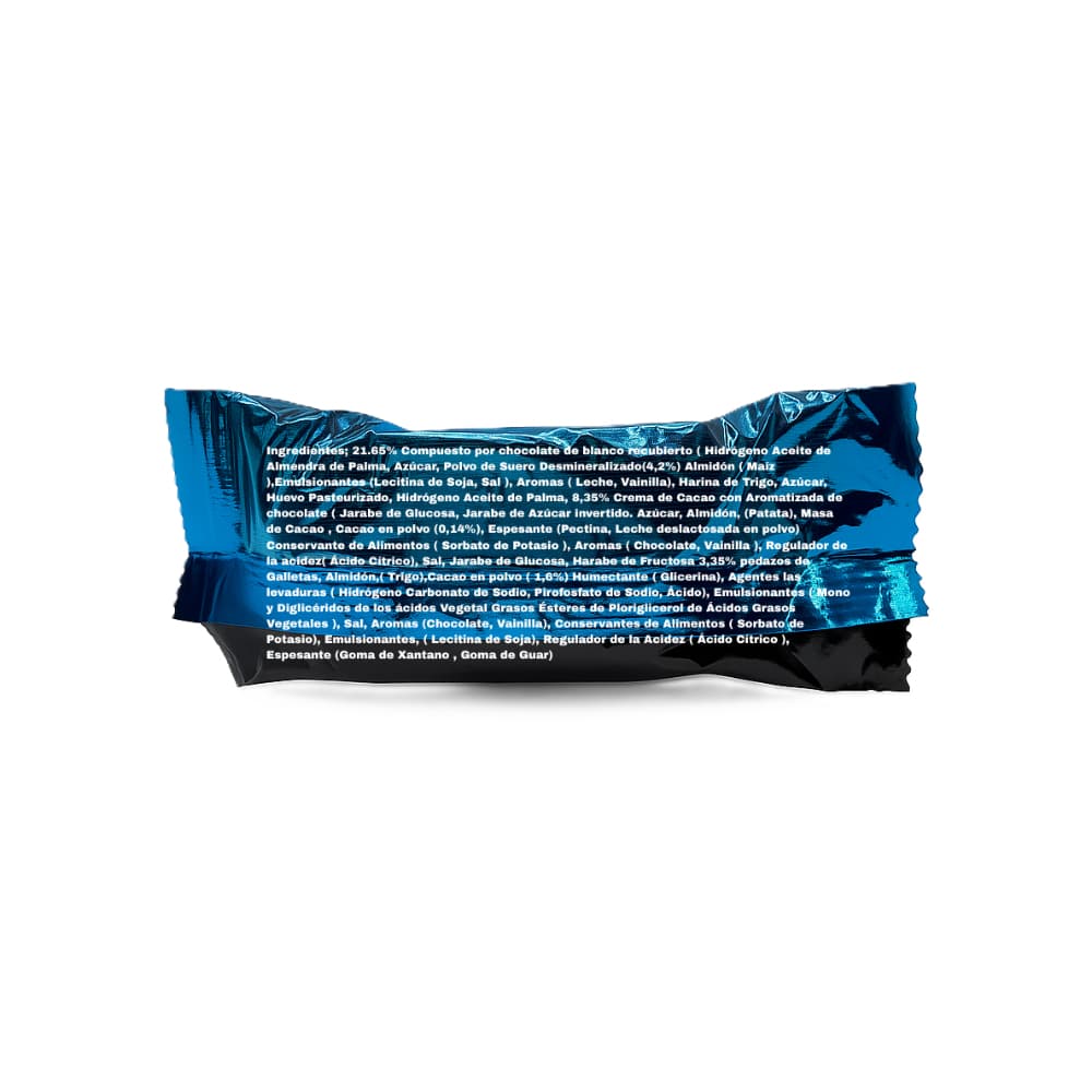 Torta de chocolate relleno con salsa sabor chocolate, recubierta con chocolate blanco y pedacitos de galleta Hazal (35 g / 1.23 oz) - Miniatura 3