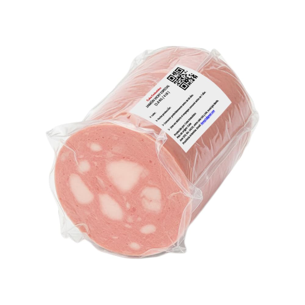 Jamón vicky especial Cuba Embutidos (1.8 kg / 4 lb) - Miniatura 4