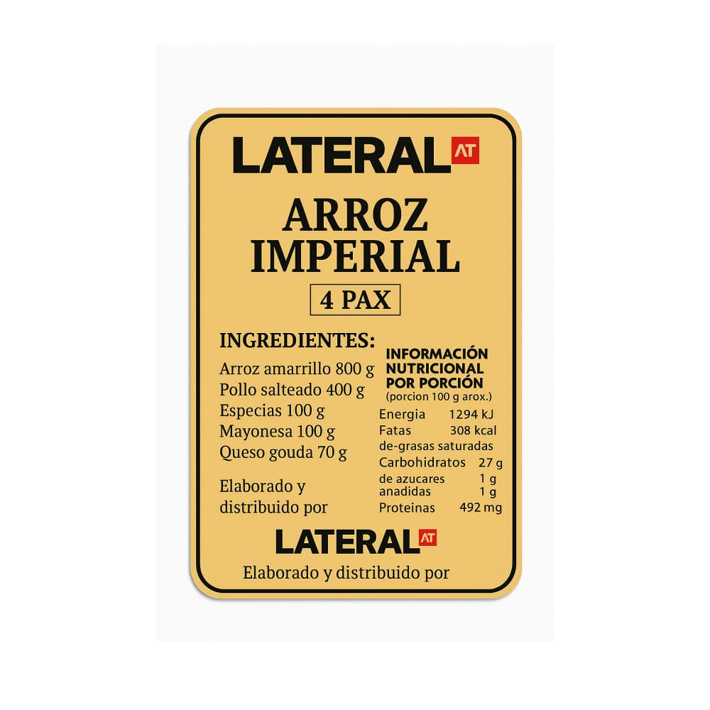 Arroz imperial Lateral (2 personas) - Miniatura 2