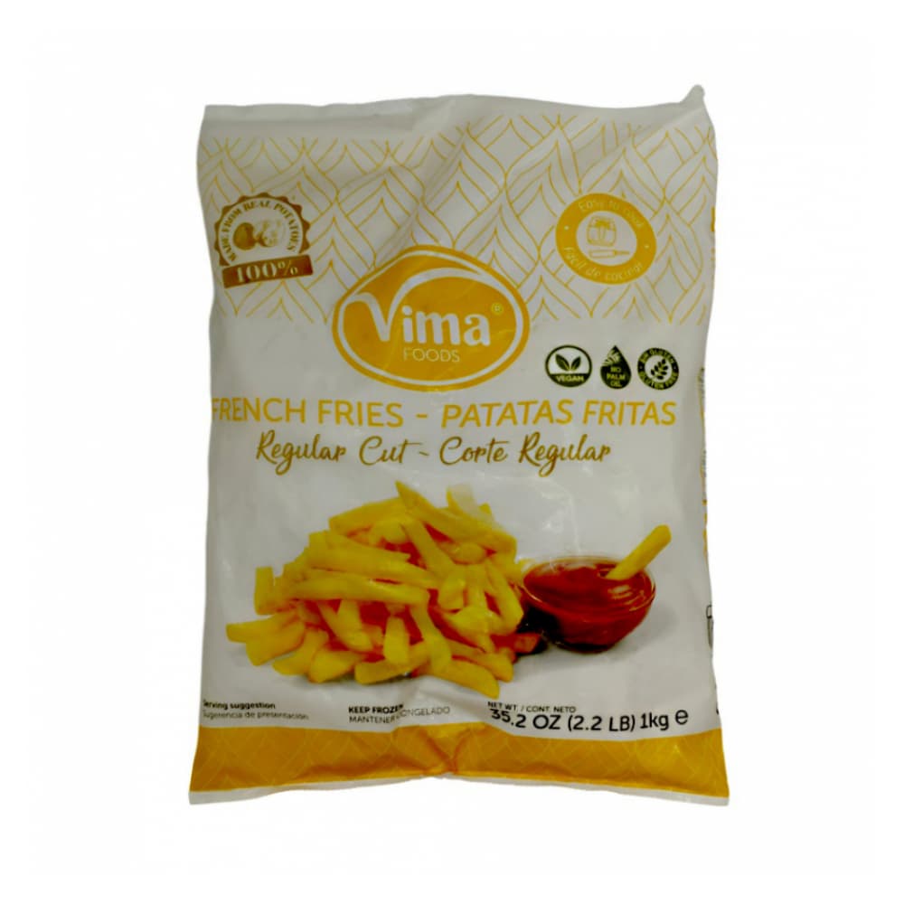 Patatas prefritas corte regular Vima Foods (1 kg / 2.2 lb) - Miniatura 3