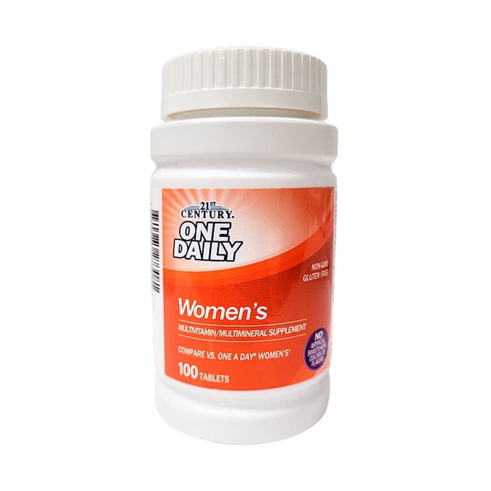 Suplemento de multivitaminas y minerales para mujeres One Daily 21st Century (100 tabletas) - Miniatura 4