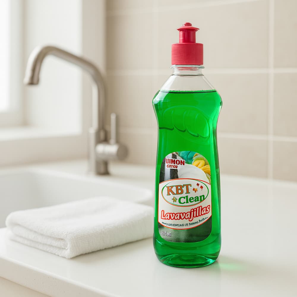 Detergente líquido lavavajillas de limón KBT (750 ml) - Miniatura 3