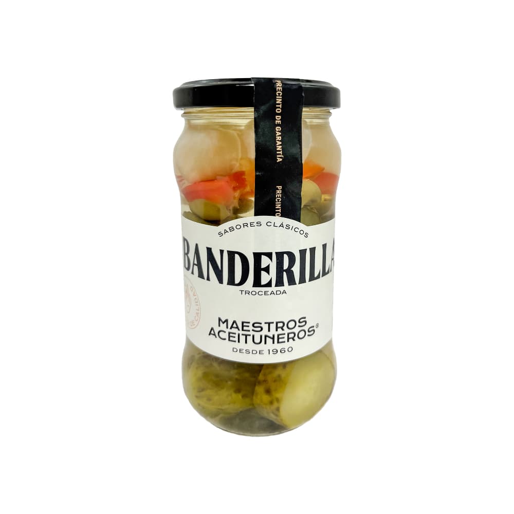 Banderilla troceada Maestros Aceituneros (345 g / 12.16 oz) - Imagen 1