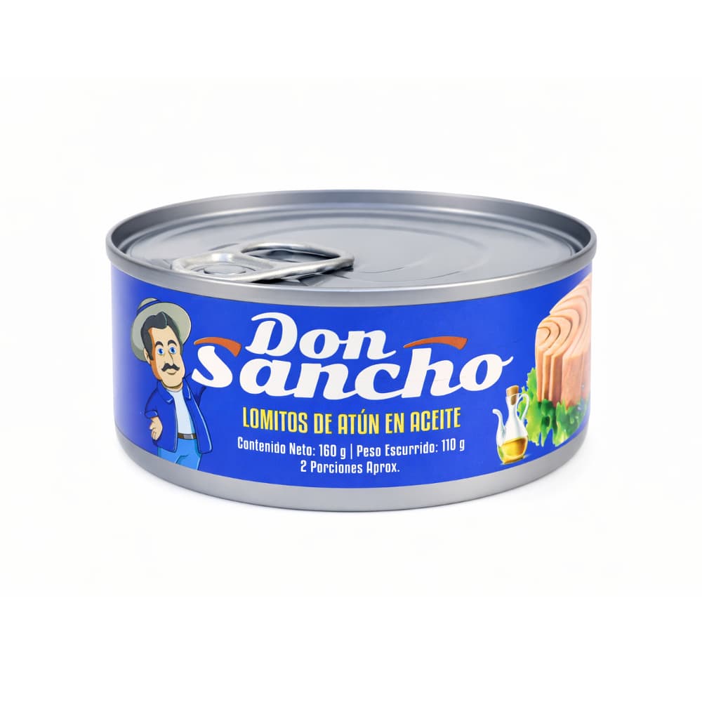 Lomitos de atún en aceite Don Sancho (160 g / 5.64 oz) - Miniatura 1