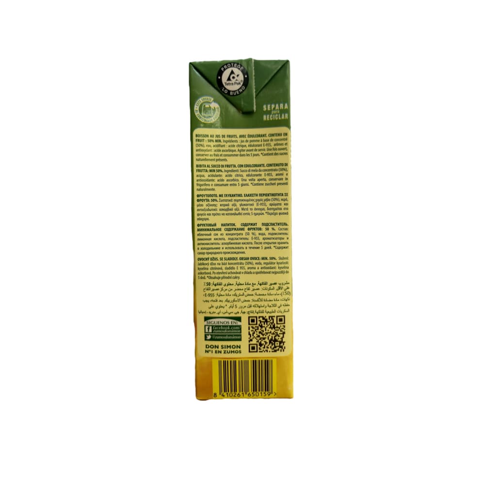 Jugo de manzana Don Simon (6 x 1 L) - Miniatura 4