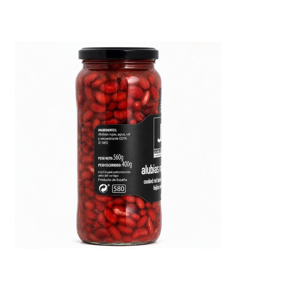 Alubias rojas cocidas extra Juan José Jiménez (560 g / 1.23 lb) - Miniatura 3