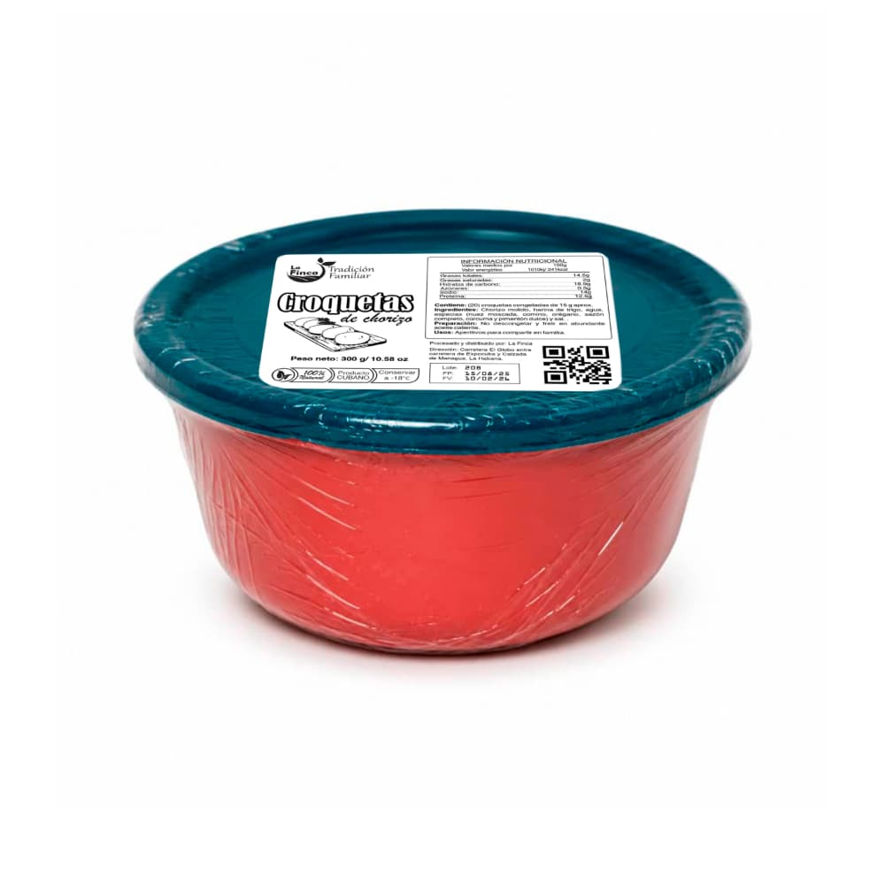 Croquetas de chorizo La Finca (20 x 15 g / 10.58 oz) - Miniatura 1