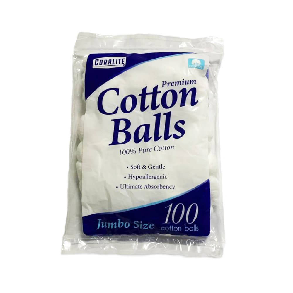 Bolas de algodón (100 U) - Imagen 1