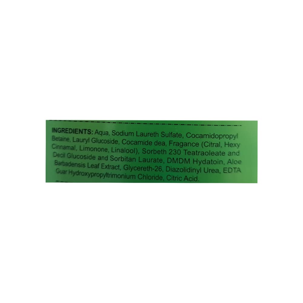 Champú + acondicionador cuidado profesional 2 en 1 keratina refrescante y humectante aloe vera MIYA (400 ml) - Miniatura 3
