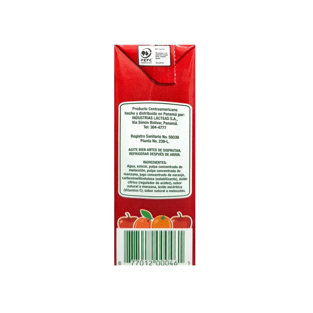 Néctar de ponche de frutas Del Prado (12 x 200 ml) - Miniatura 4