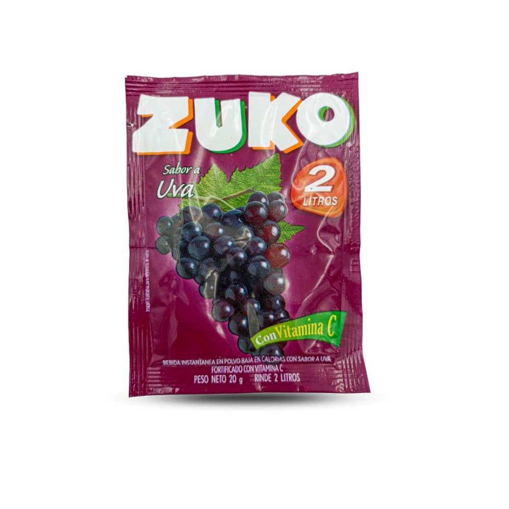 Refresco instantáneo sabor uva Zuko (20 g) - Imagen 1