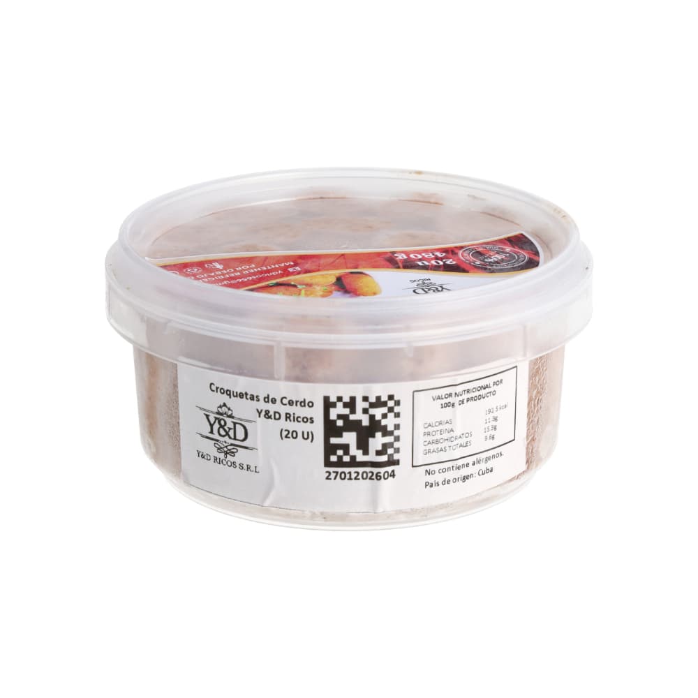 Croquetas de cerdo Y&D Ricos (480 g / 1.05 lb) - Miniatura 3