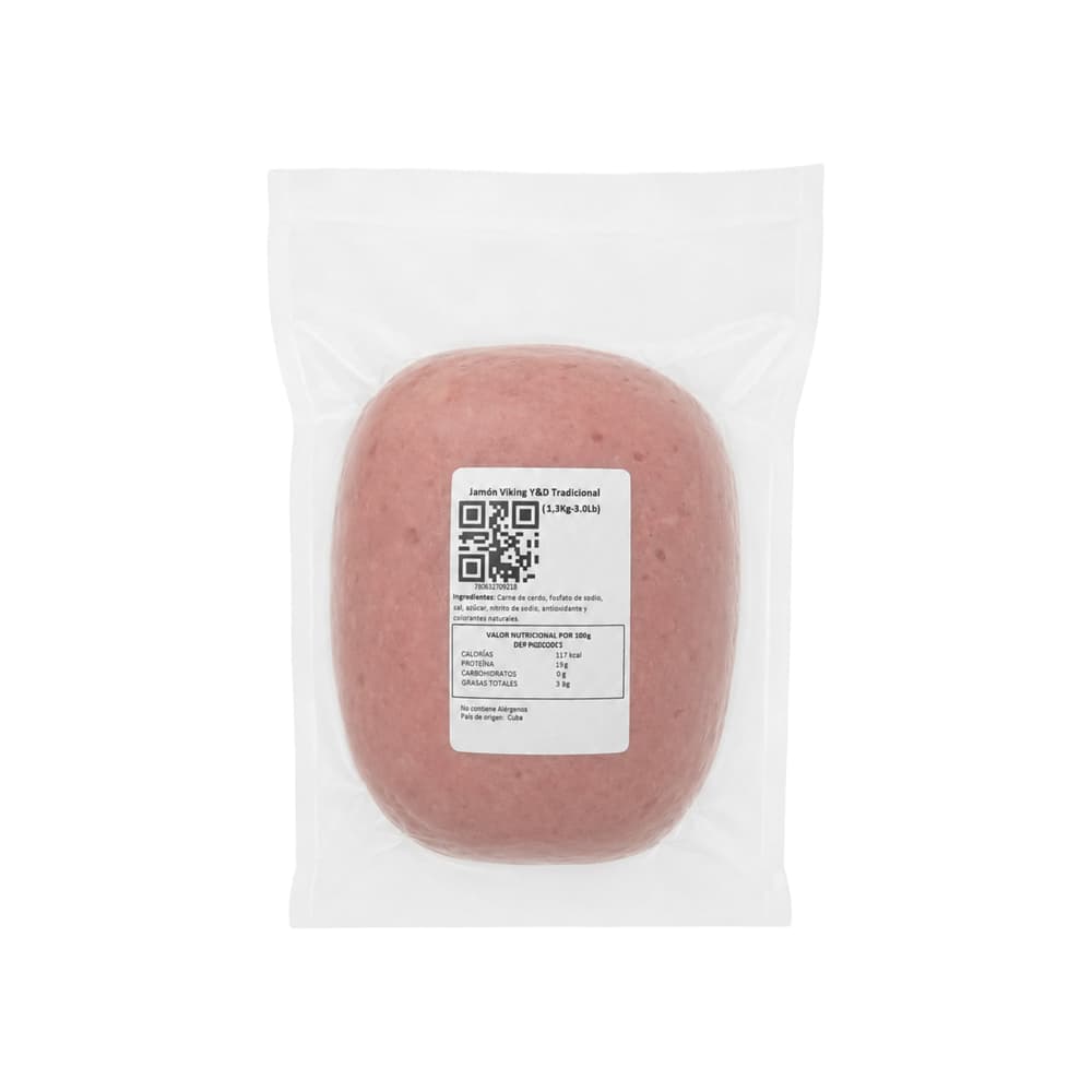 Jamón viking Tradicional Y&D Ricos (1.36 kg / 3 lb) - Miniatura 3